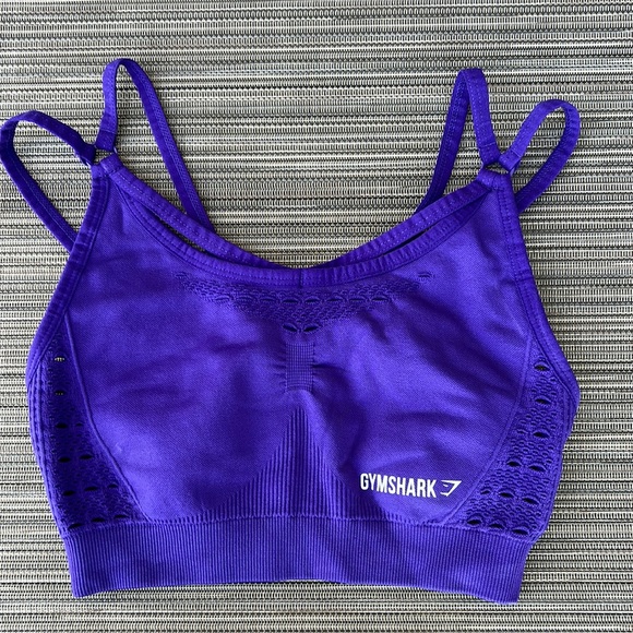 Gymshark Other - Gymshark Energy Seamless Sports Bra Indigo Size XS